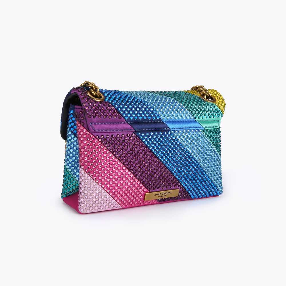 Kurt Geiger Mini Bag Grand UAE - Multicolor Velvet Mini Kensington